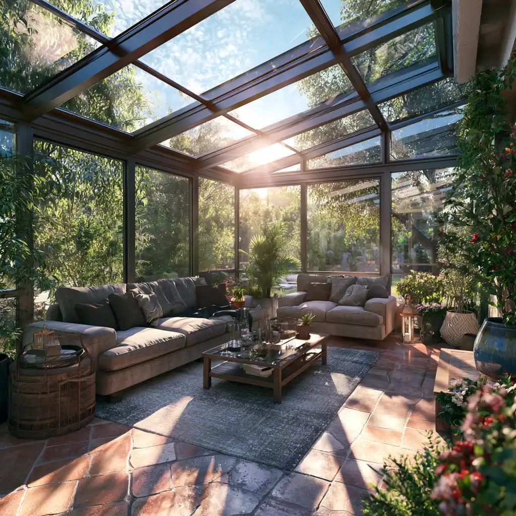 Cerramiento de terraza en vivienda de Sevilla